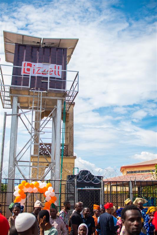 water tower dedication ceremony in Ekiti State Nigeria