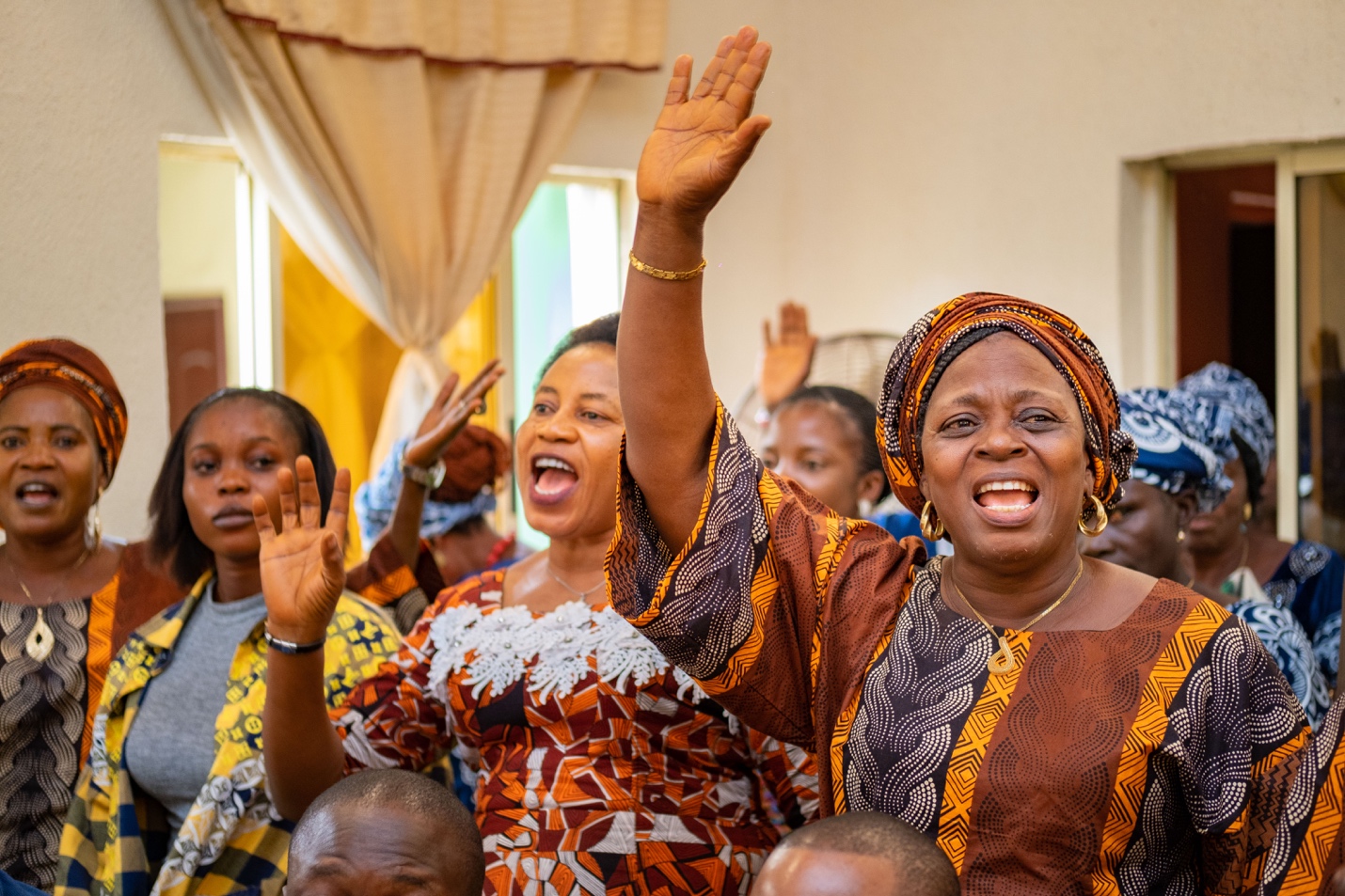 water tower dedication ceremony in Ekiti State Nigeria